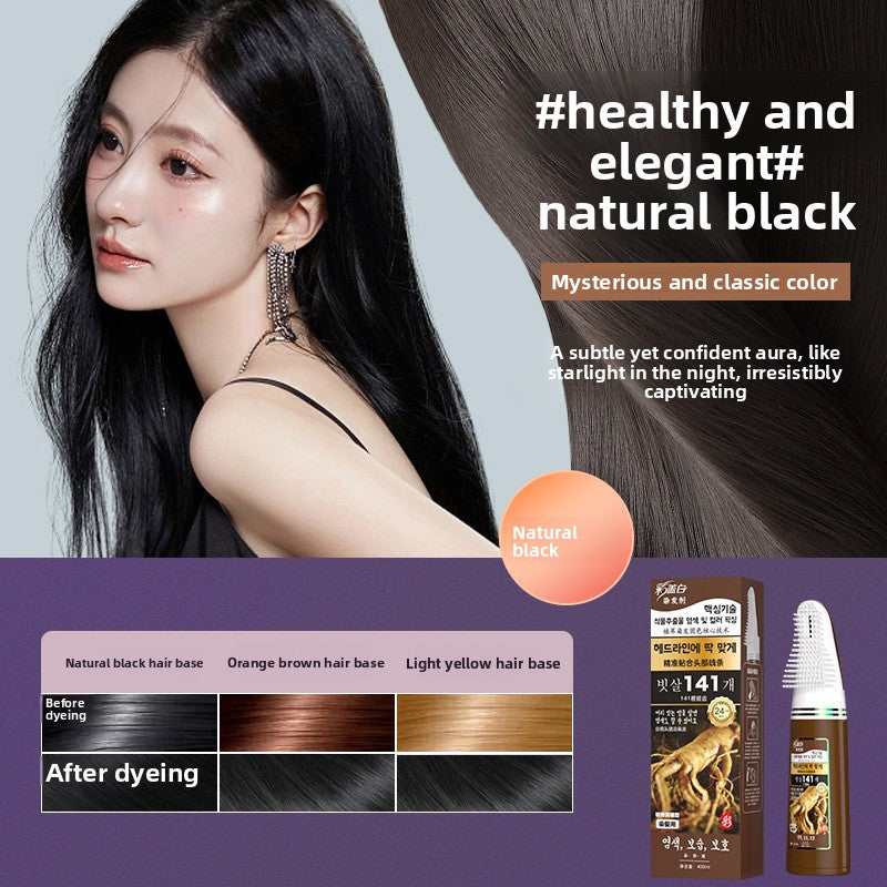 Comb Applicator Hair Dye Cream for Home Use
