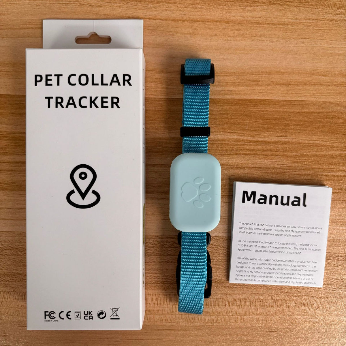 Mini Bluetooth Pet Locator Collar Anti-Lost Device