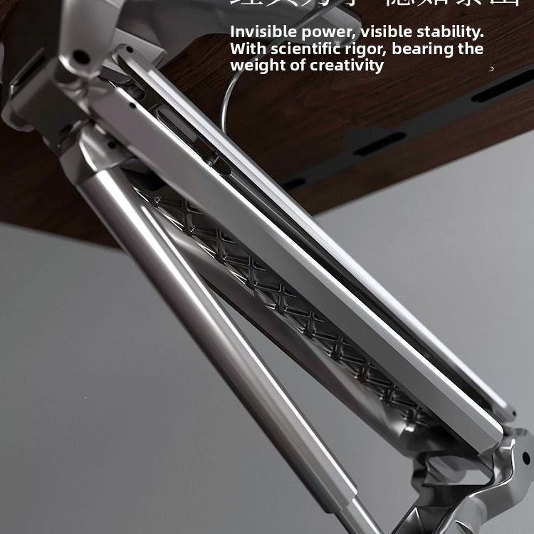 Pneumatic Height Adjustable Computer Desk
