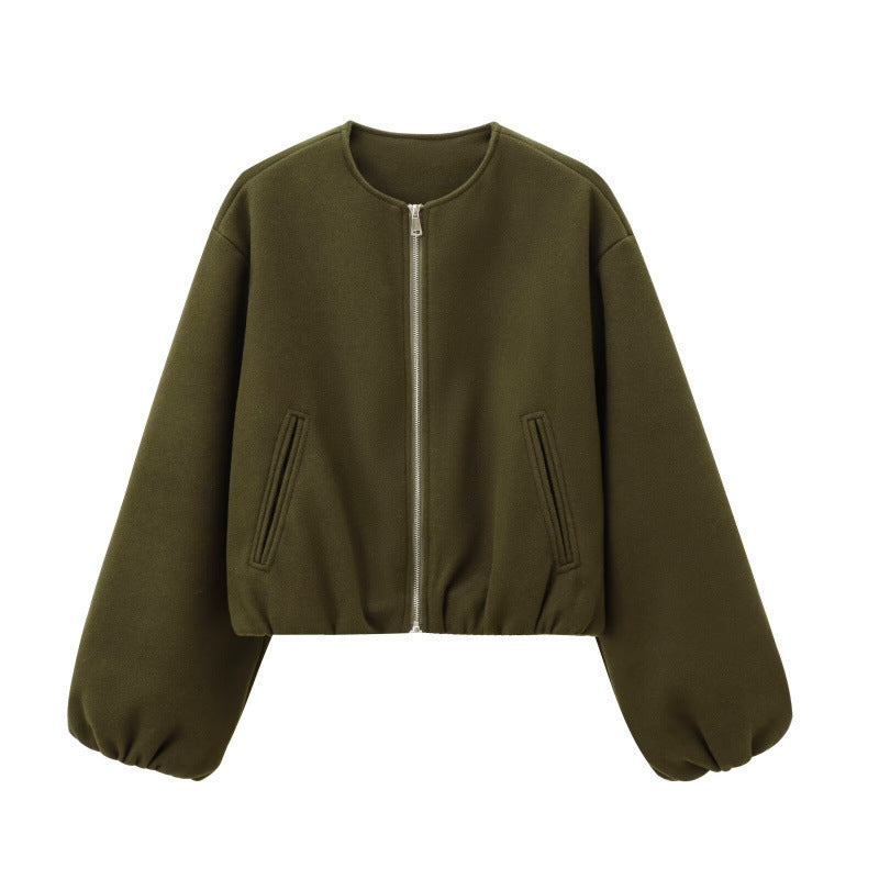 Round Neck Jacket