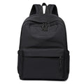 Simple Solid Color Nylon Backpack