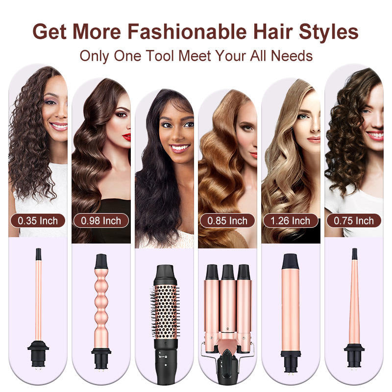 Ceramic Coating Interchangeable Hair Styling Set