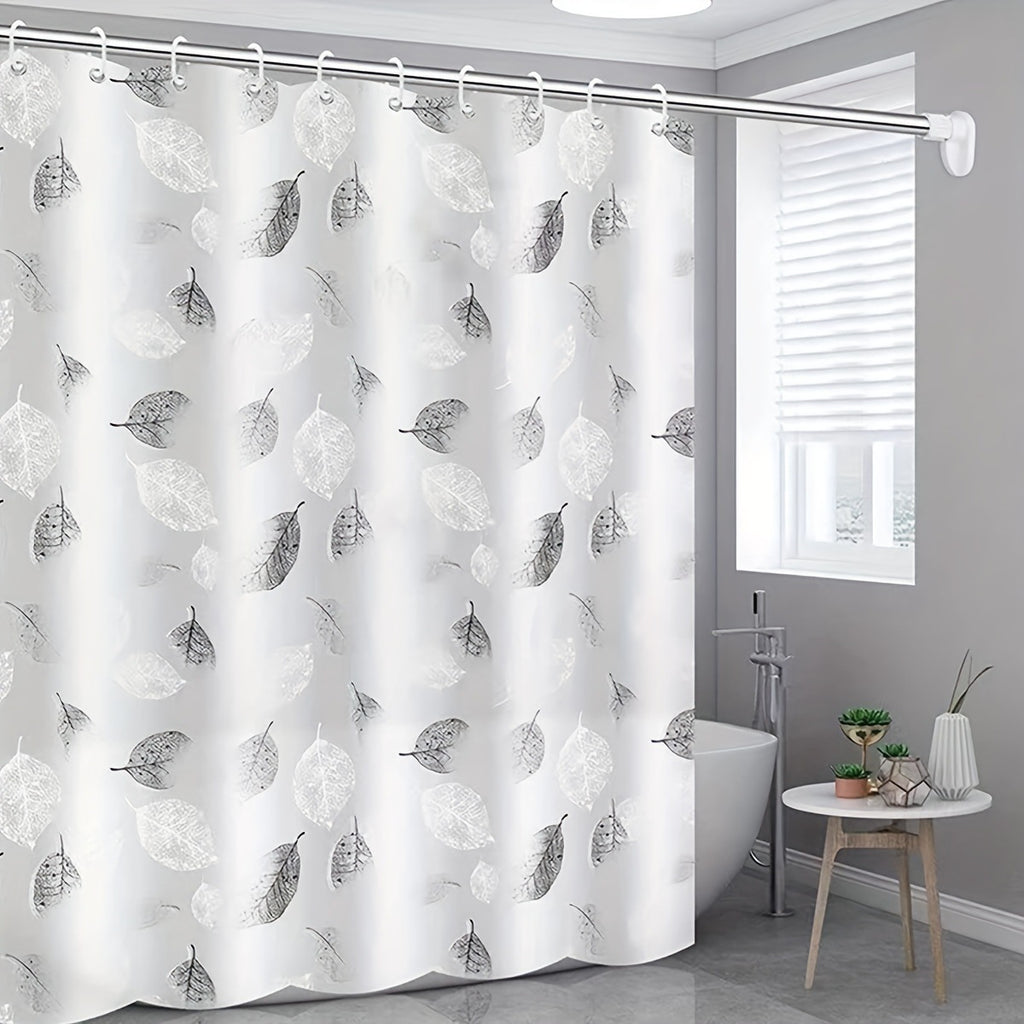 Bathroom partition curtain
