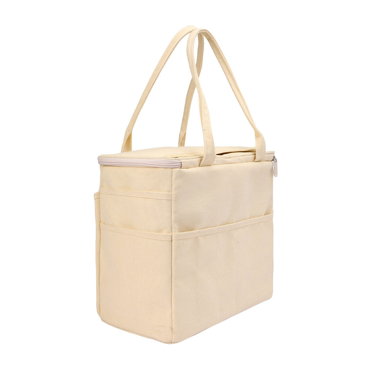 Portable Canvas Yarn Storage Organizer Bag