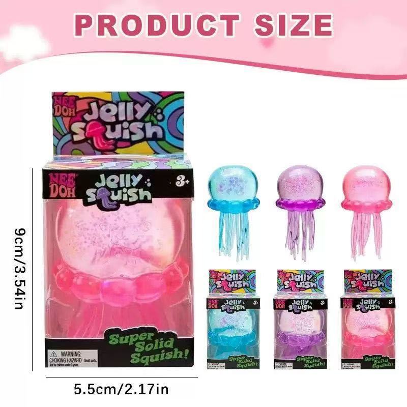 Octopus-shaped stress-relieving maltose squishy toy