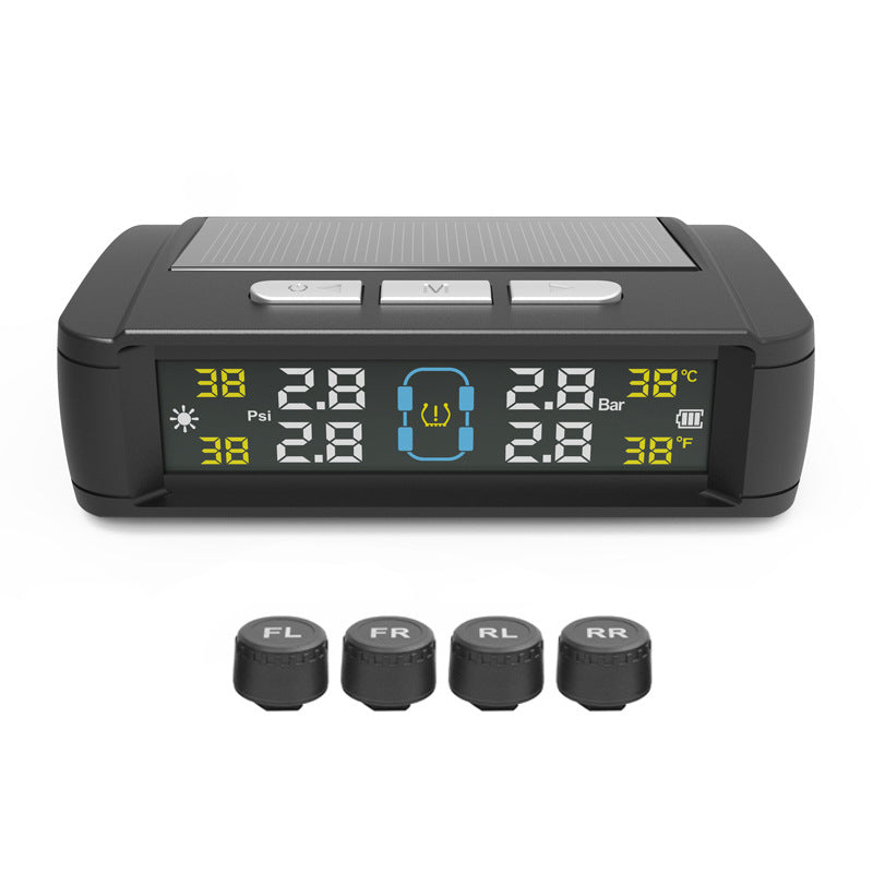 Electronic vehicle-mounted electrical appliances - tire pressure and temperature