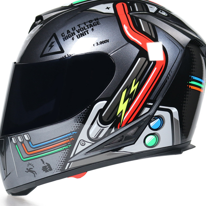 Dual Lens Motorcycle Helmet