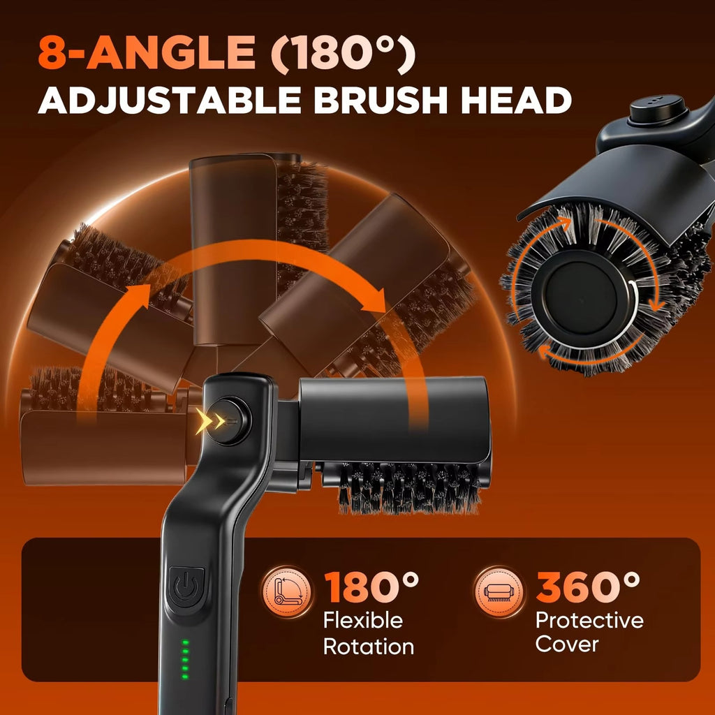 Electric Grill Cleaning Brush for Outdoor Barbecue and Kitchen