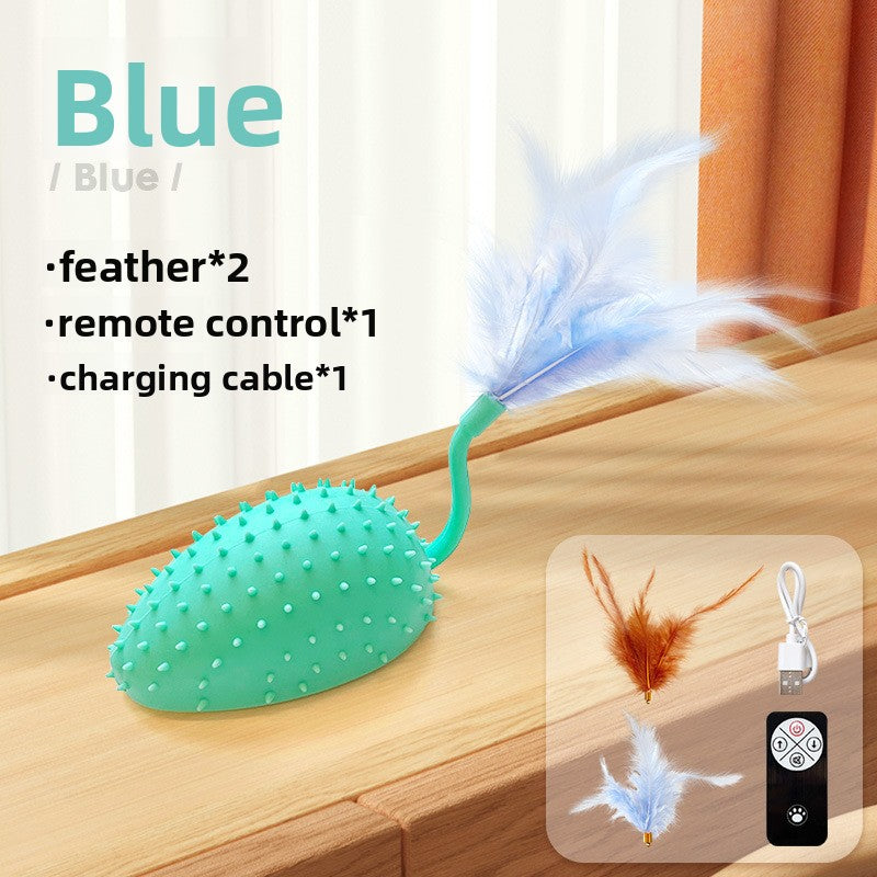 Electric Silicone Mouse Remote Control Cat Chasing Toy
