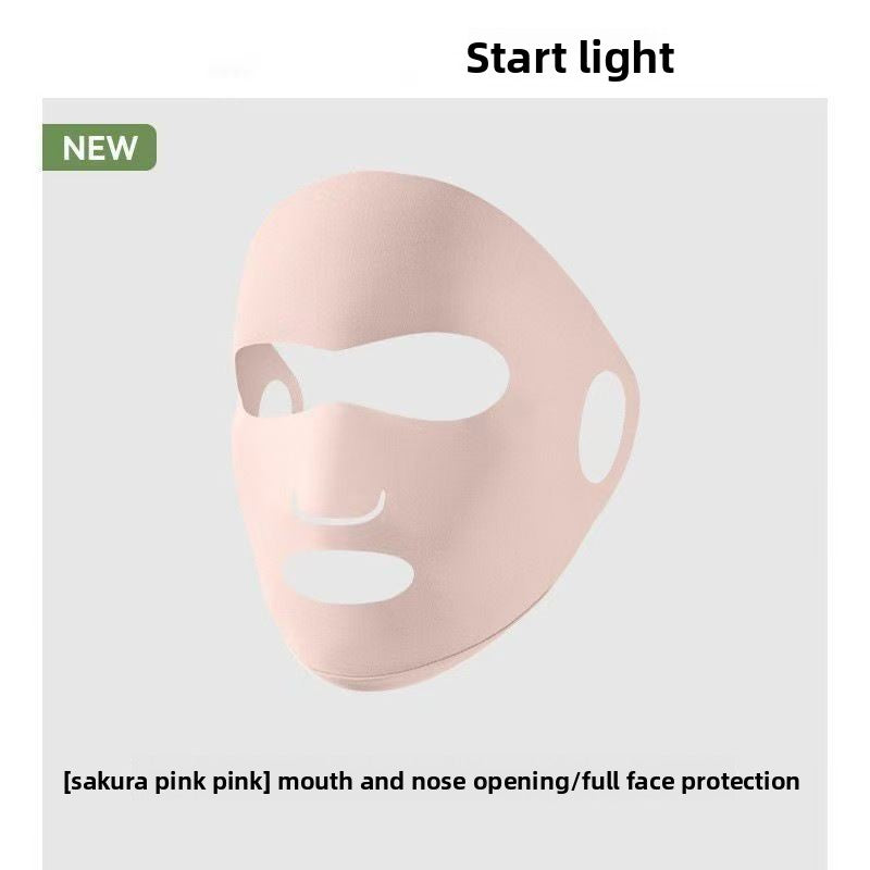 Ice Silk Protective Face Mask with UV Defense