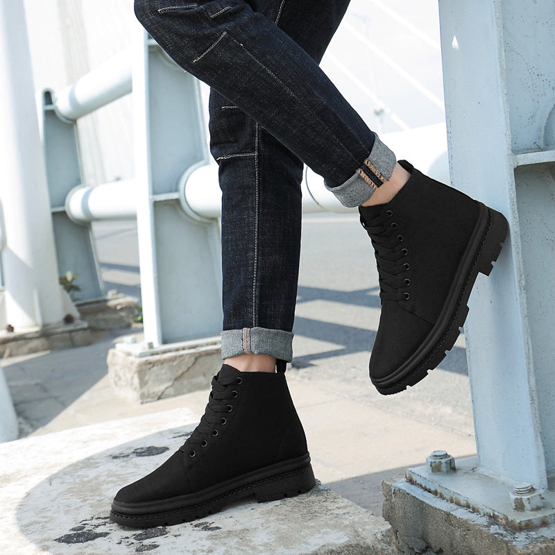 Mens High Top Winter Casual Shoes