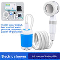 Portable Outdoor Shower Pump with Automatic Water Flow