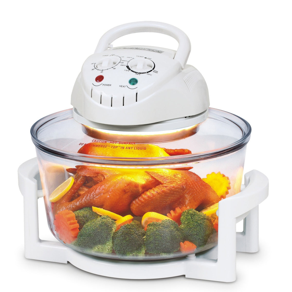 12L glass air fryer