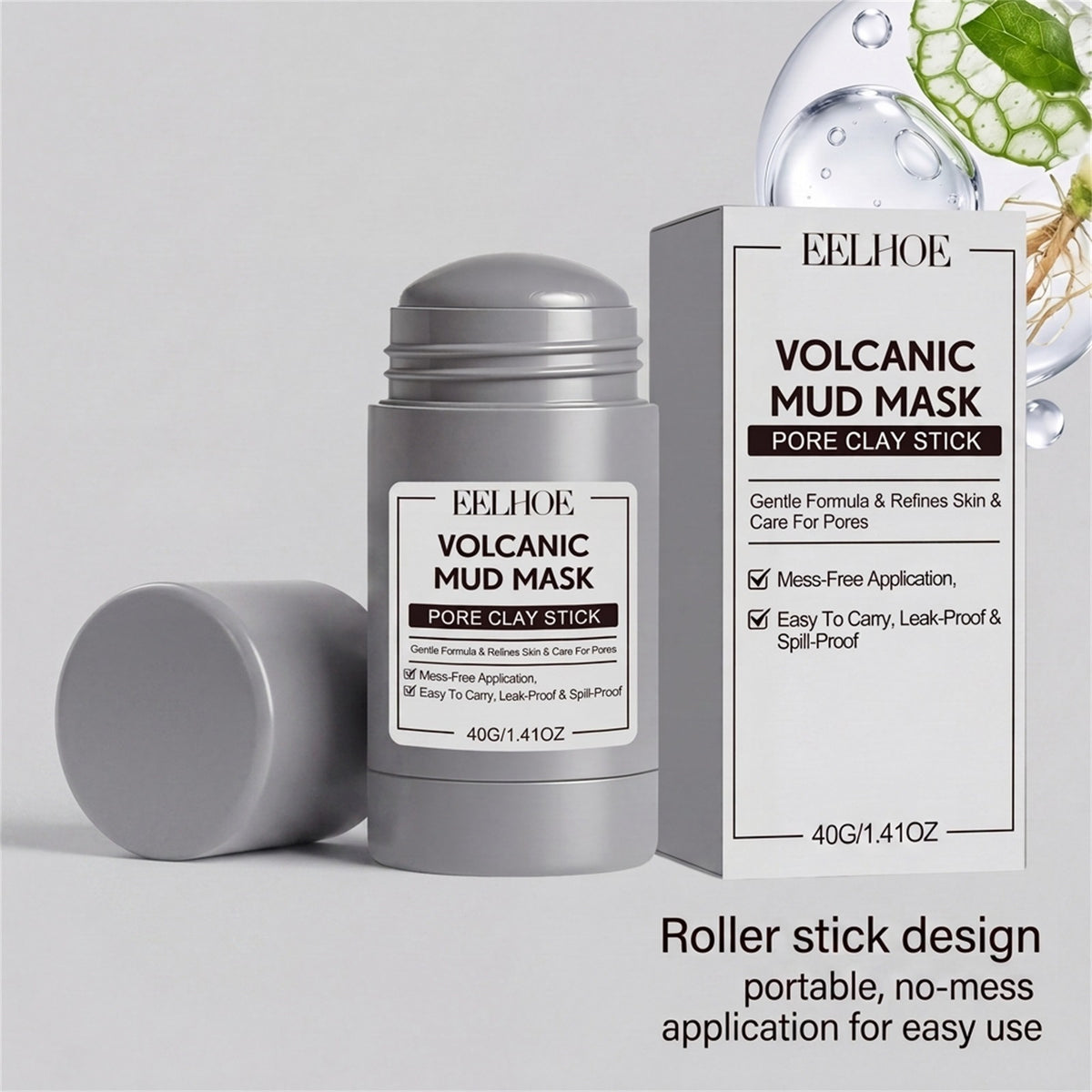 Cleansing Mud Mask Daily Facial Cleansing Mask for Gentle
