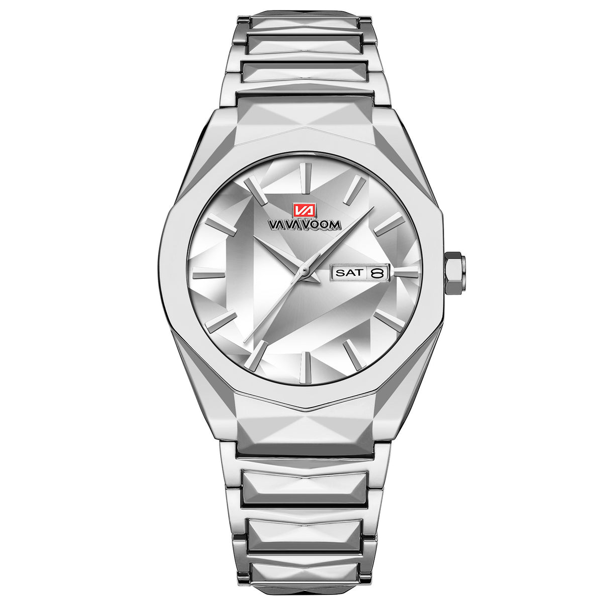 Men's Dual Calendar Waterproof Quartz Watch