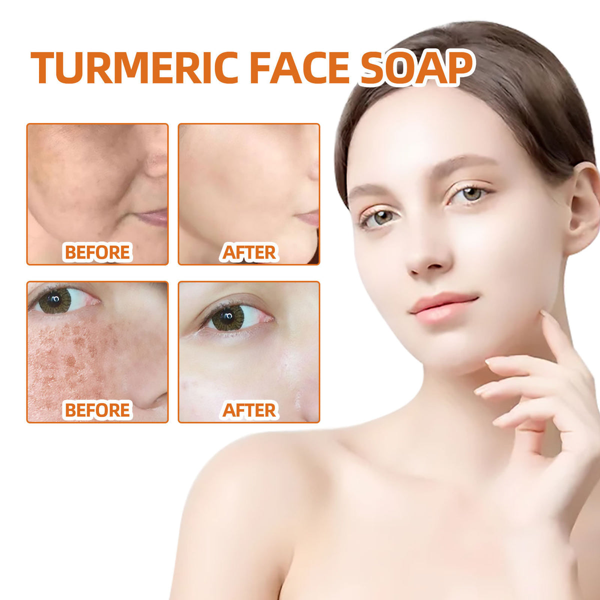 West & Month Turmeric Face Wash Soap