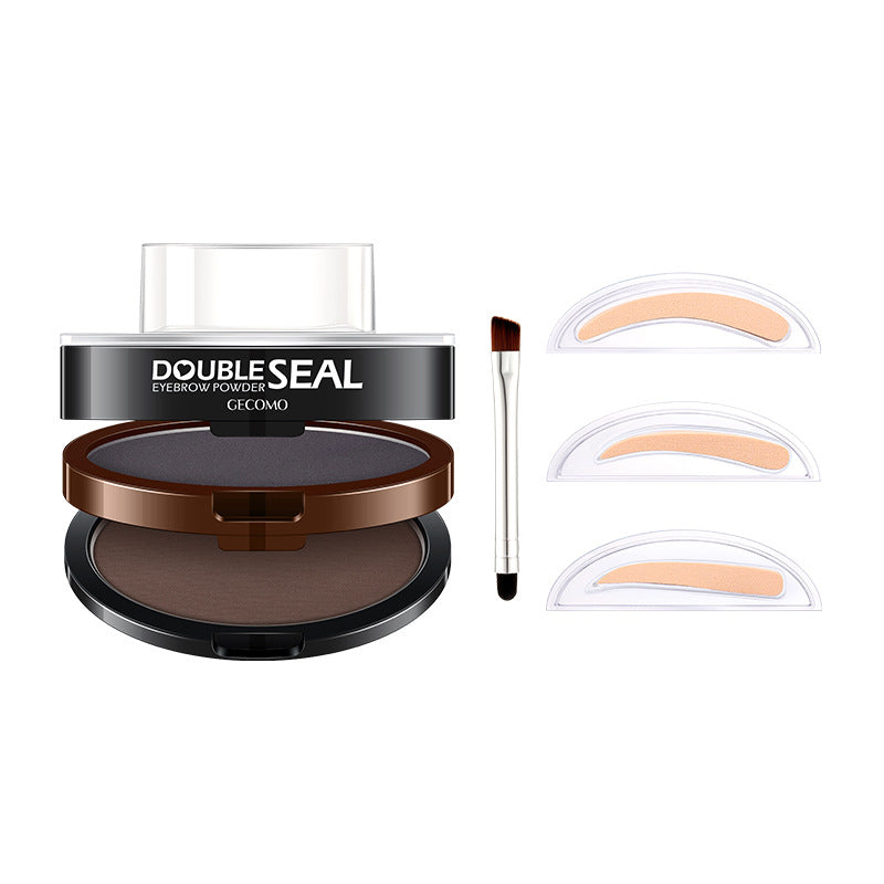 GECOMO Dual Shade Eyebrow Powder Compact