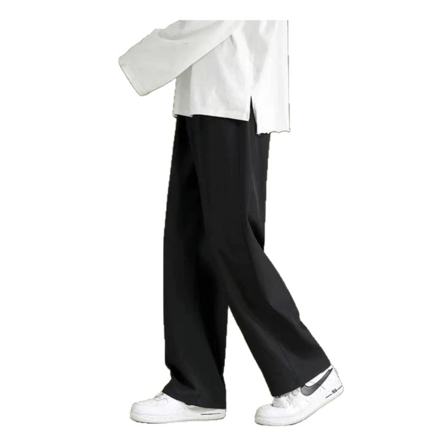 Ice Silk Straight-Leg Pants for Men