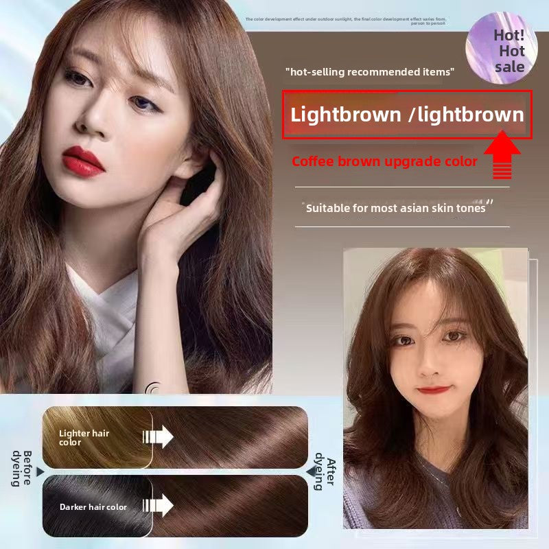 Three-in-One Hair Dye for Gentle Coloring and Gray Coverage