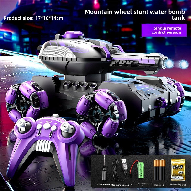 Remote Control Water Bomb Tank Toy for Kids