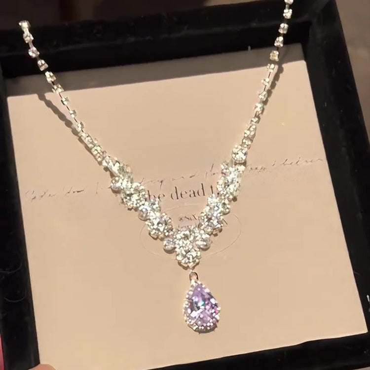 Vintage Pomegranate Pearl Necklace