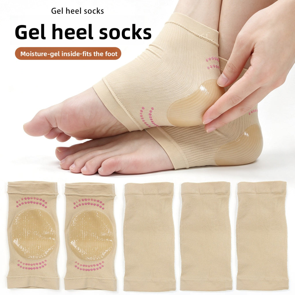 Heel protection socks