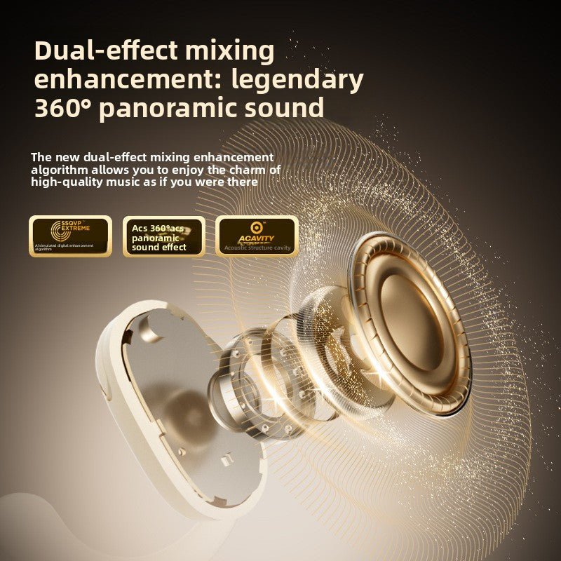 Ear-Hook Bluetooth Headset with Bone Conduction