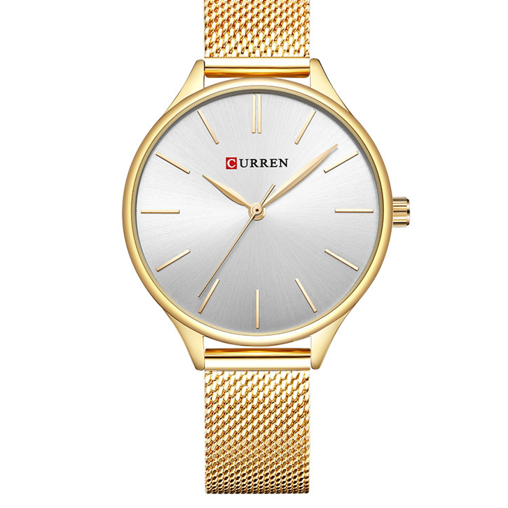Women's Mesh Band Quartz Watch