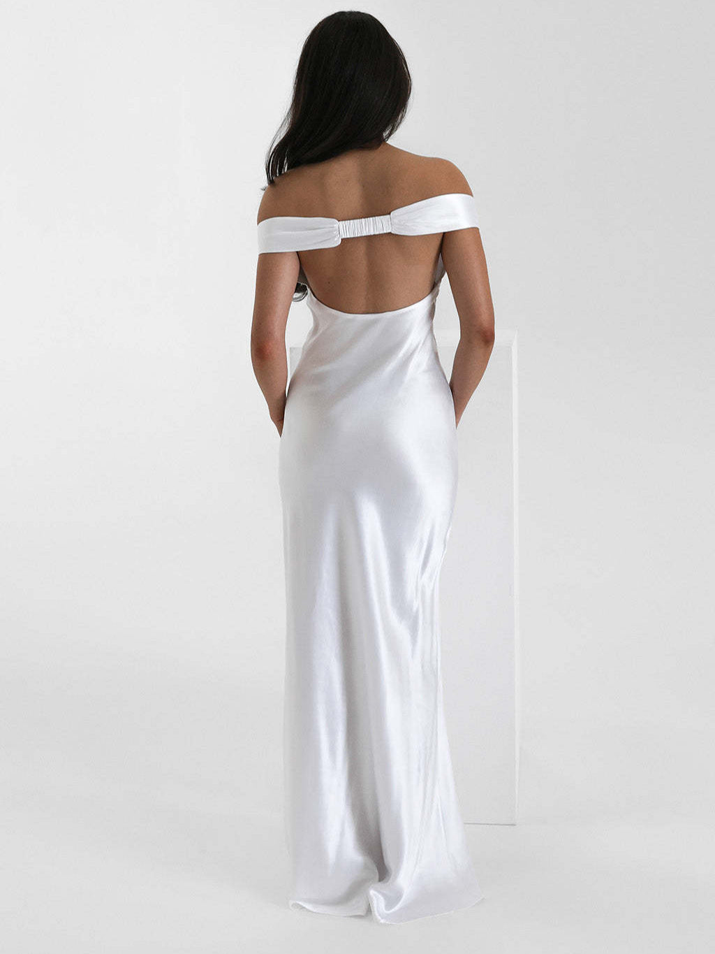 Elegant Chiffon Fishtail Evening Dress