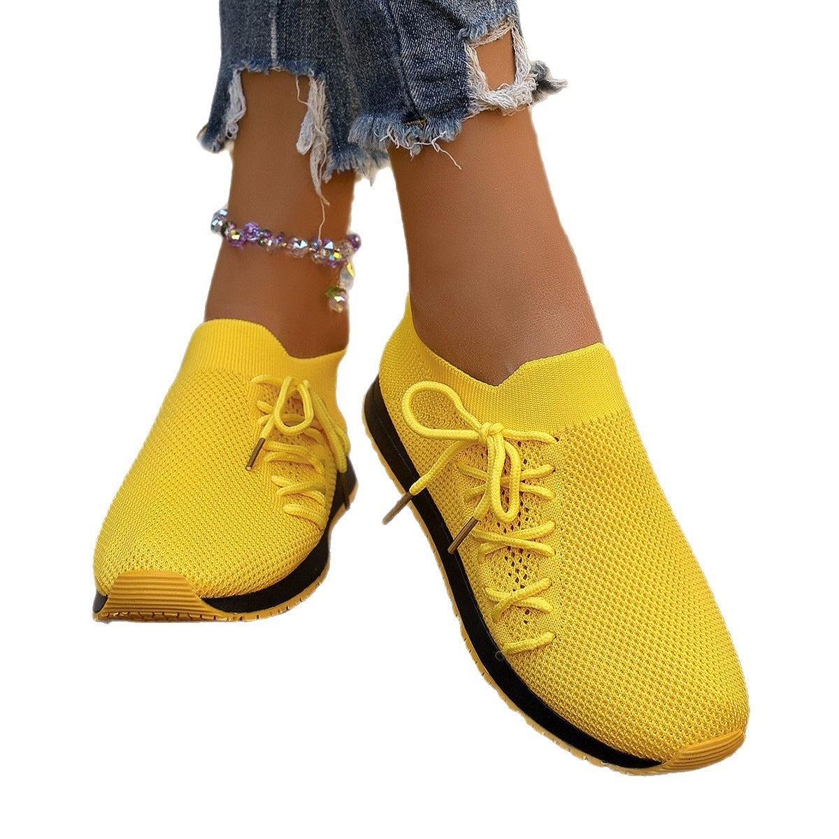 Womens Breathable Casual Mesh Shoes