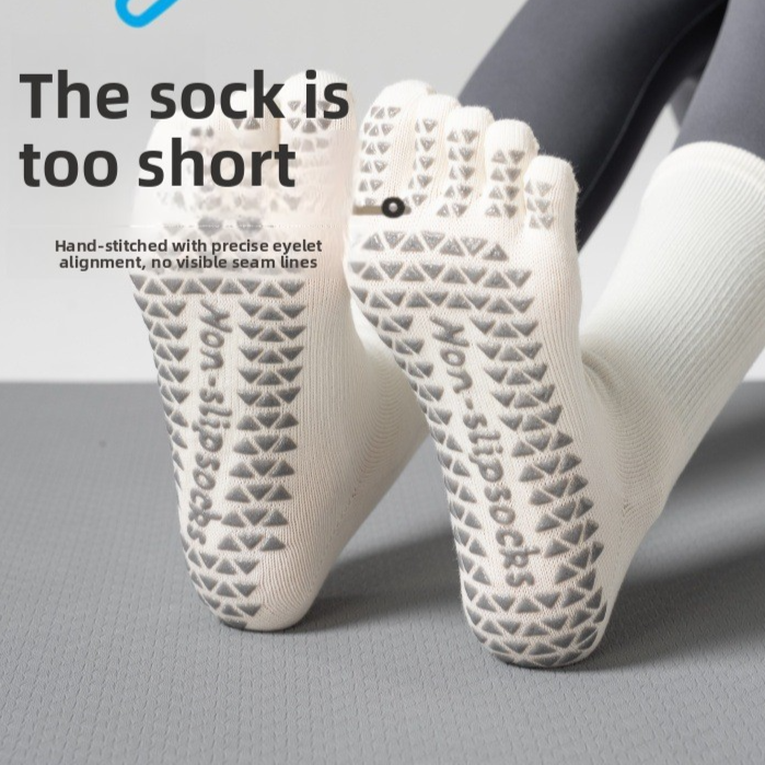 Cotton Five-Toe Yoga Pilates Socks