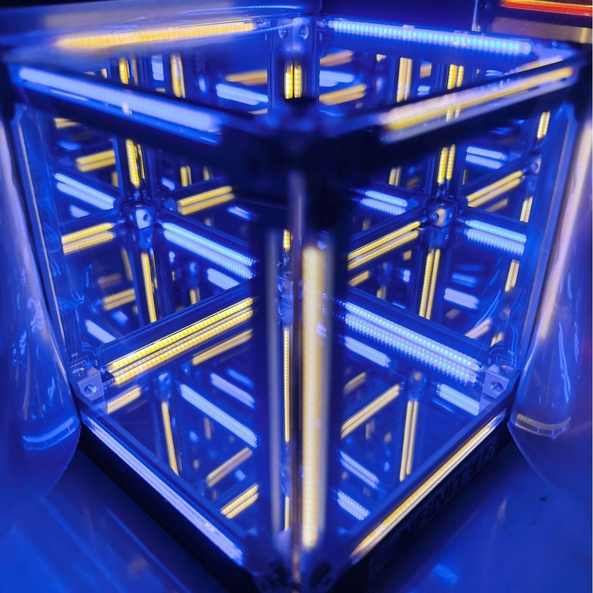 Creative 3D Cube RGB Desktop Atmosphere Light