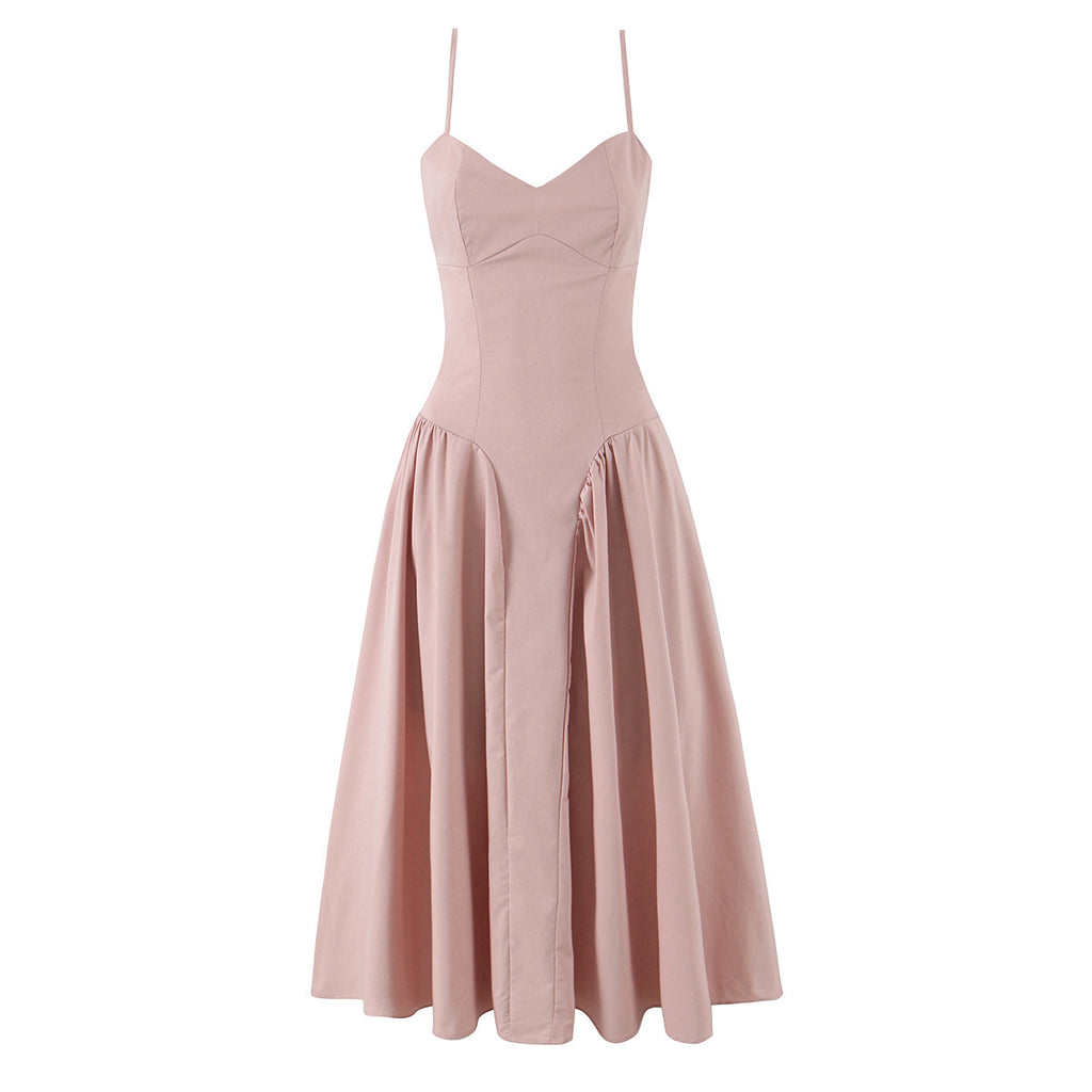 French Style Slimming Long Dress