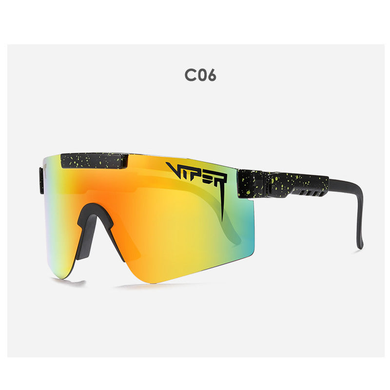 Men Women Coated Sports Sunglasses Windproof Cycling Glasses