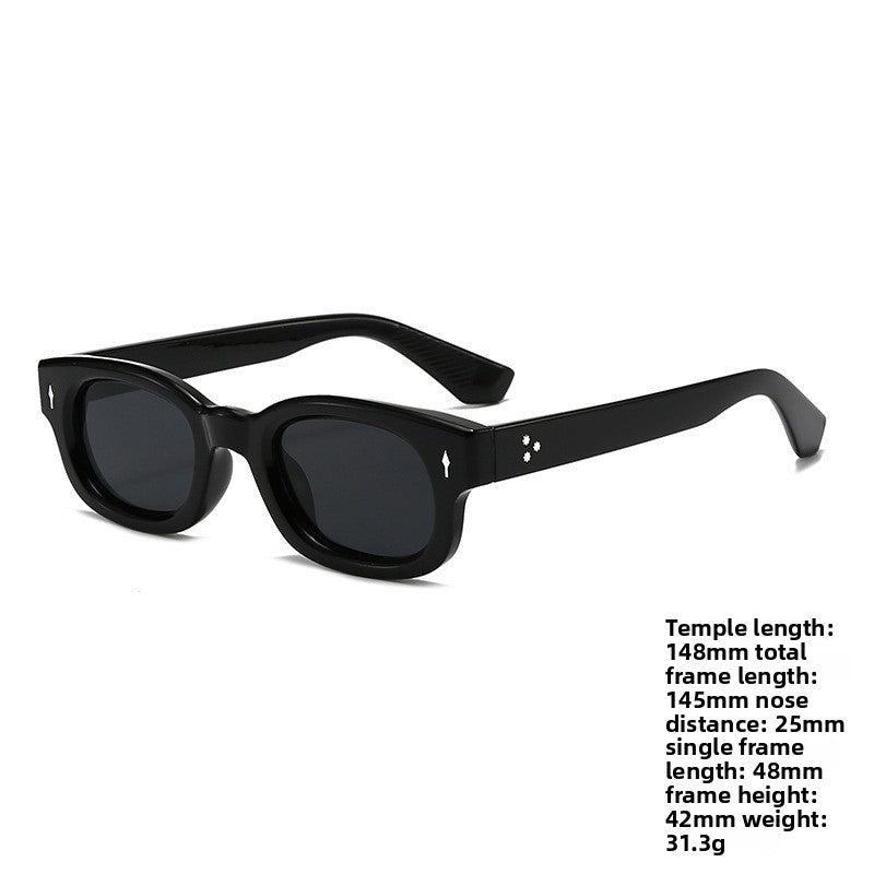 UV400 Protection Square Frame Sunglasses