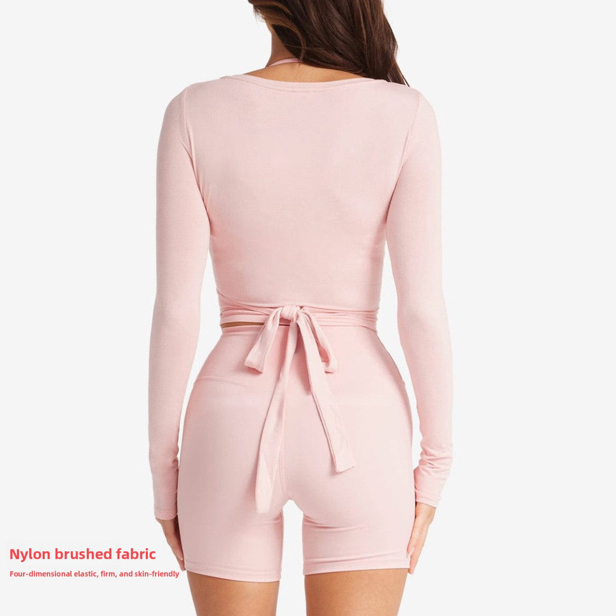 Womens Long Sleeve Yoga Top