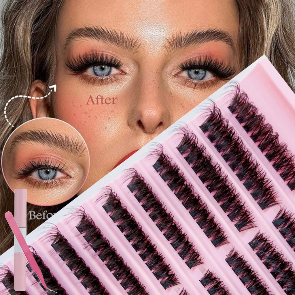 DIY Self-Adhesive False Eyelash Sets