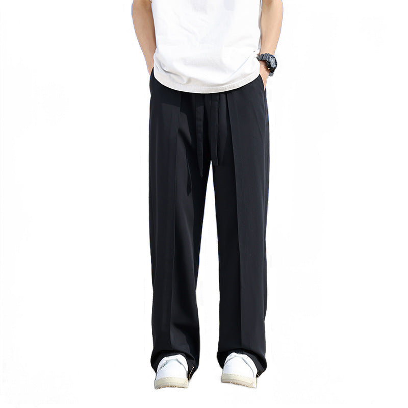 Retro Ice Silk Trousers