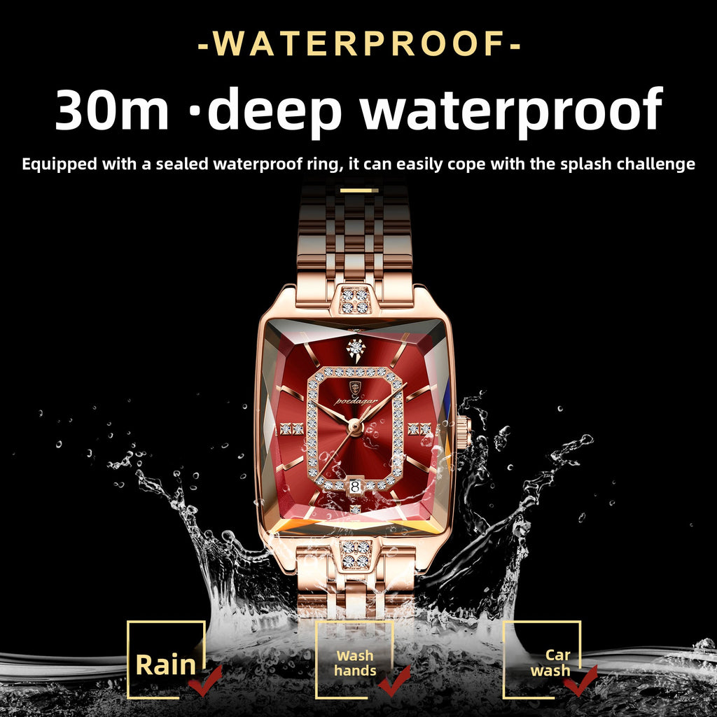 Women's Square Quartz Watch