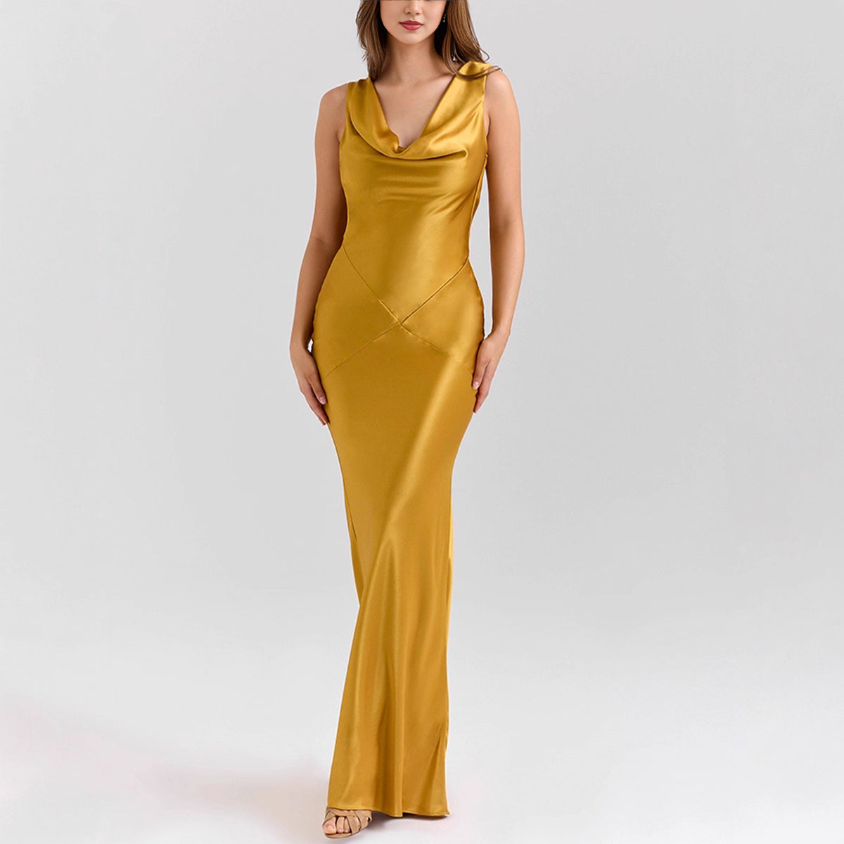 Satin dress
