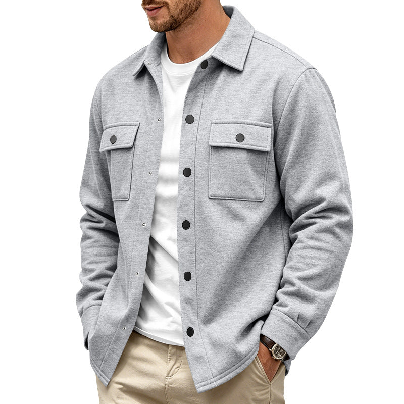 Heavyweight Fleece Lined Mens Outdoor Jacket