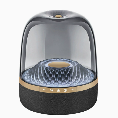 Wireless Bluetooth Speaker with Glass Subwoofer