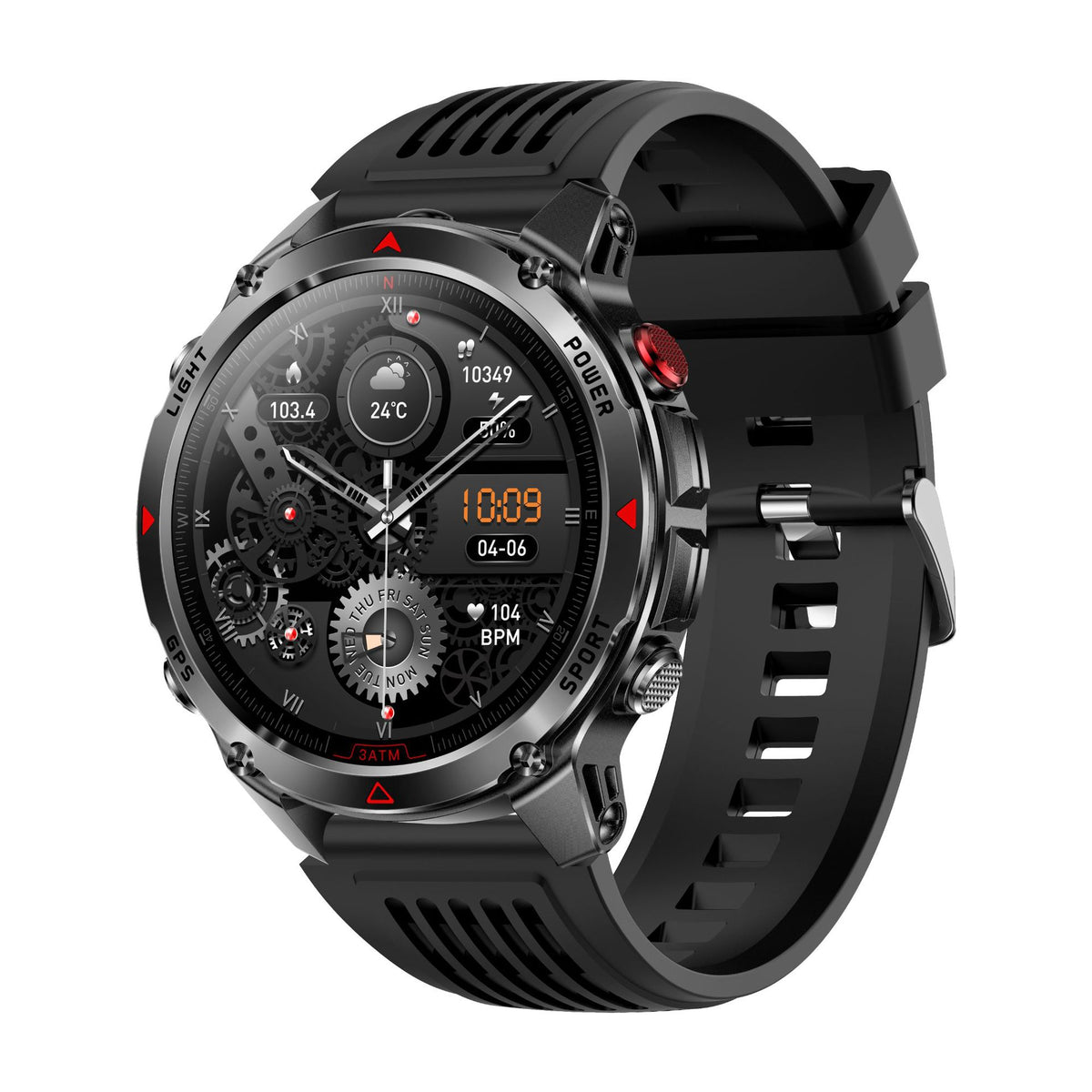 Multifunction Health Monitoring Smartwatch