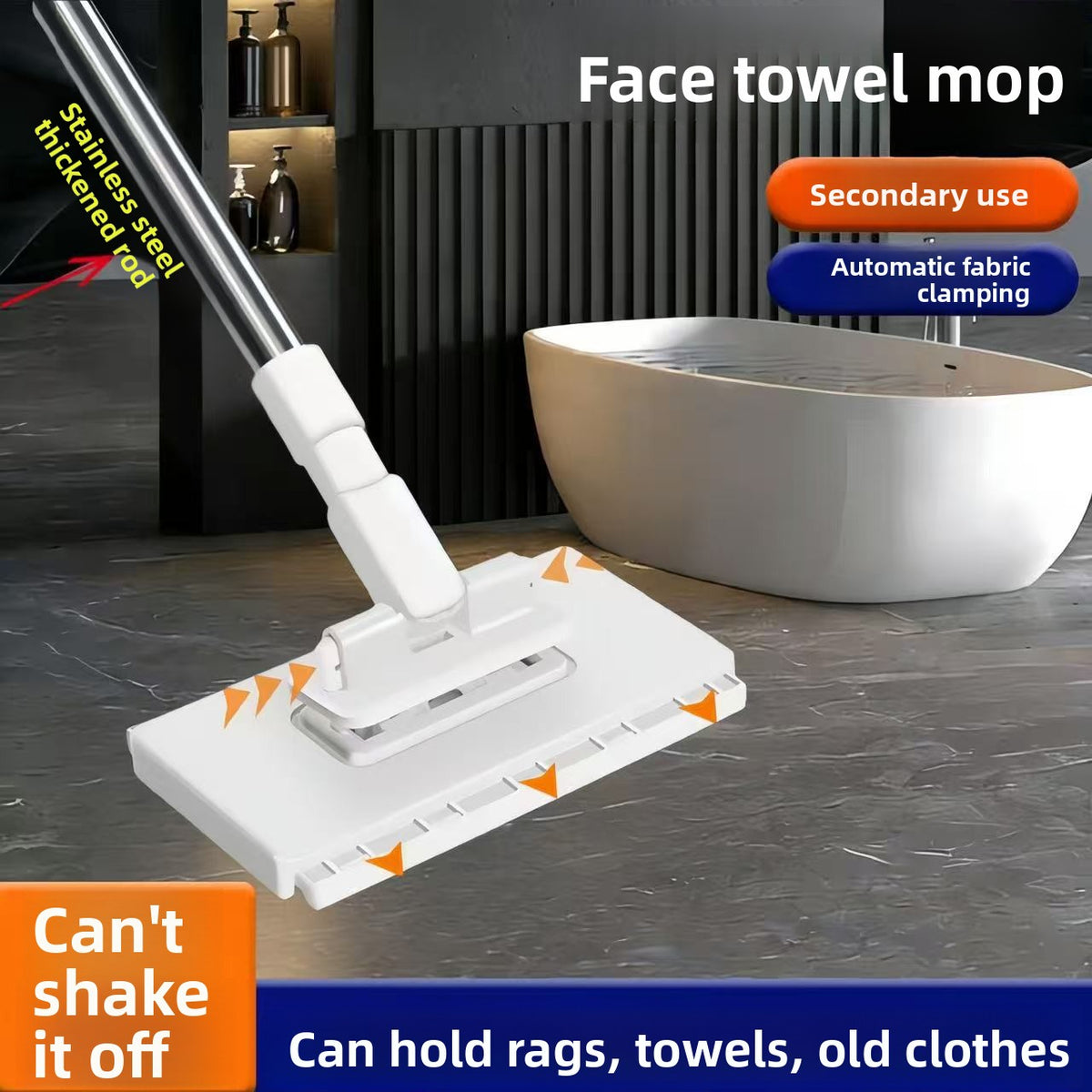 Face-washing cloth mop