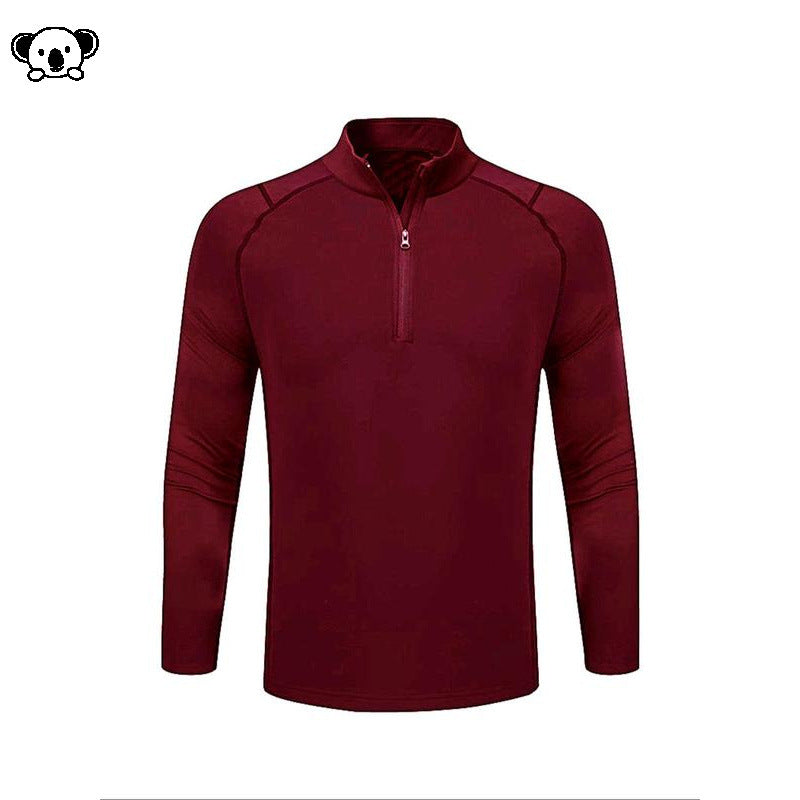 G 92207 Half zip quick dry tops half-zip quick-dry sports long sleeve