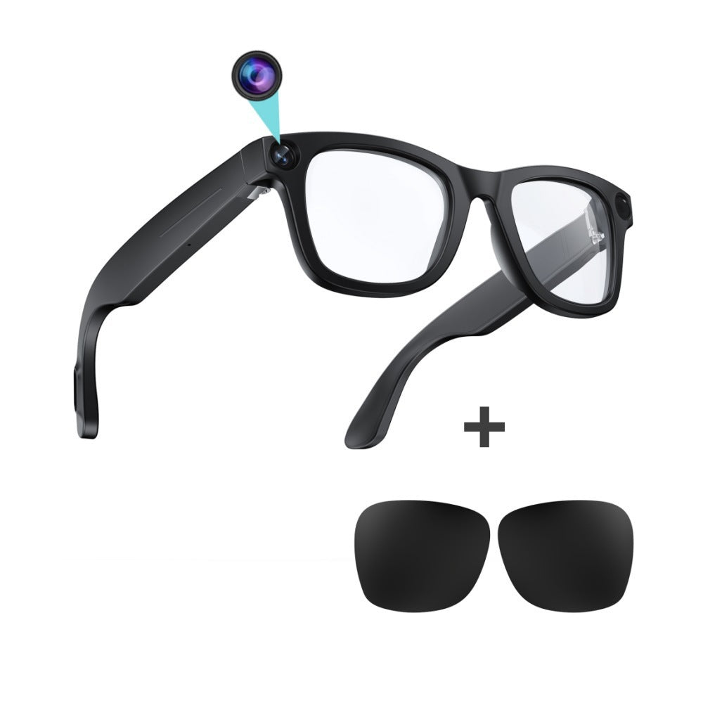 E03 Smart Glasses with AI Translation and HD Recording
