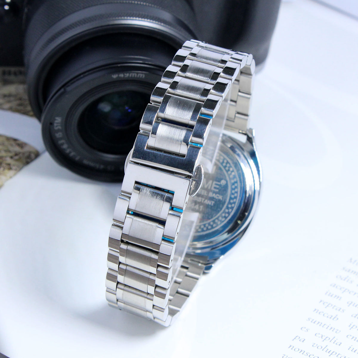 Fashionable Mens Vintage Dual Display Quartz Watch