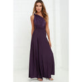 Womens Bandage Backless Bodycon Maxi Dress