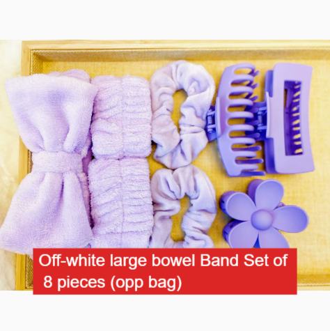 Soft Fabric Hair Accessories Set