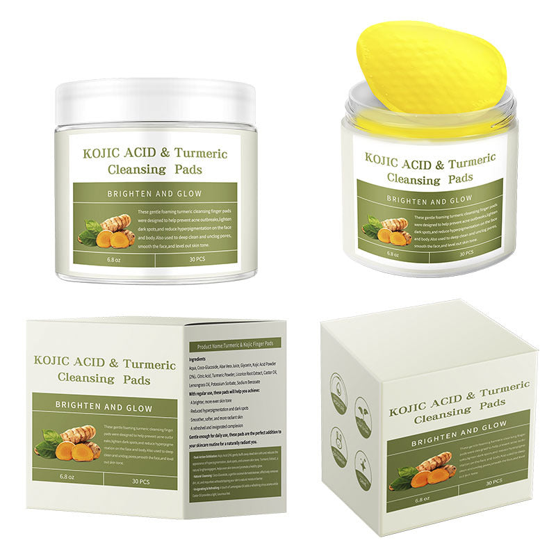 Turmeric Kojic Acid Cleansing Pads